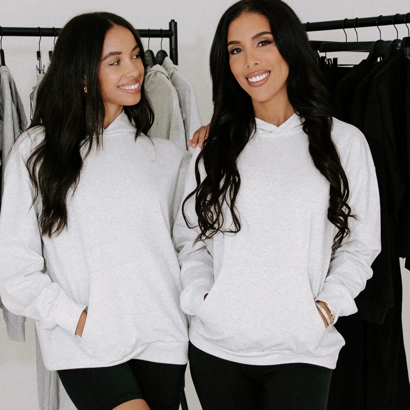 She's So Comfy Hoodie- Grey