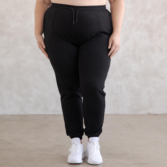 Girl Next Door Joggers- Black – Ashley Snell Collection