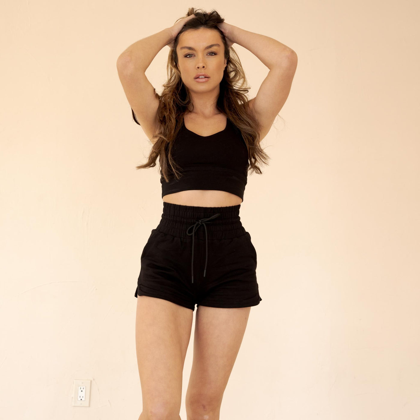 Malibu Highwaist Shorts - Black